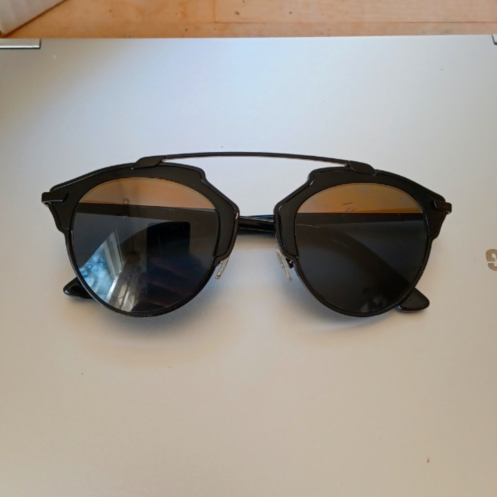 Dior So Real Sunglasses in black
